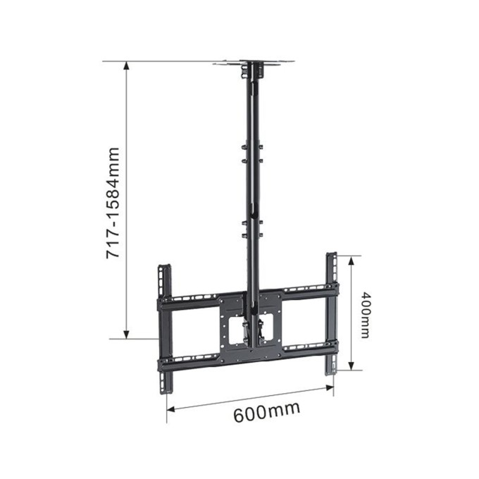 TVY-1128  Βάση οροφής 37"-70"