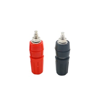 XS-P020/B Μαύρη μπόρνα  4mm 10A XS-P020/B Μαύρη μπόρνα  4mm 10A