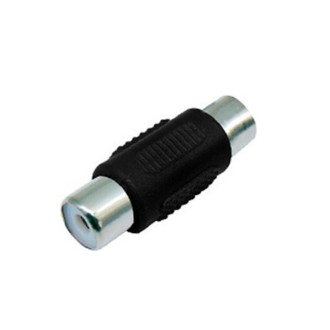 XS-P039/B  Μούφα RCA μαύρη